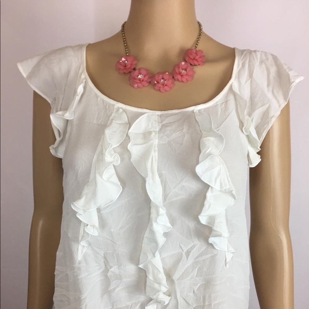 BANANA REPUBLIC Blouse. 100% Silk. Size S